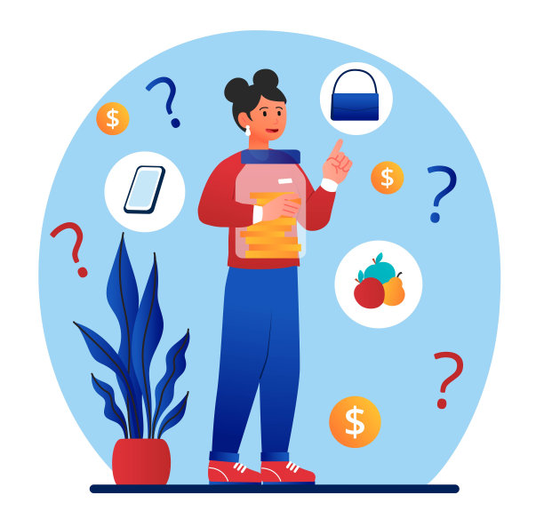 计划购物的女性图片下载