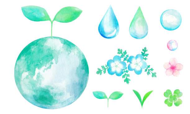 生态形象图标集图片下载