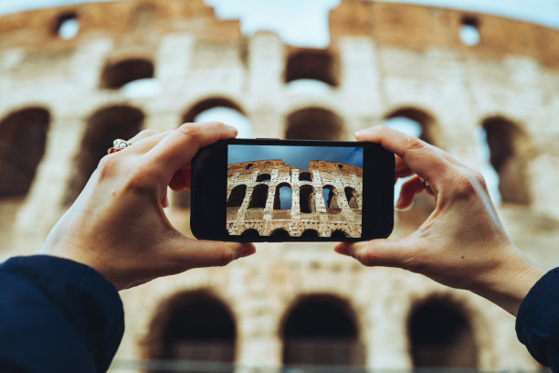 用手机拍摄罗马竞技场图片下载
