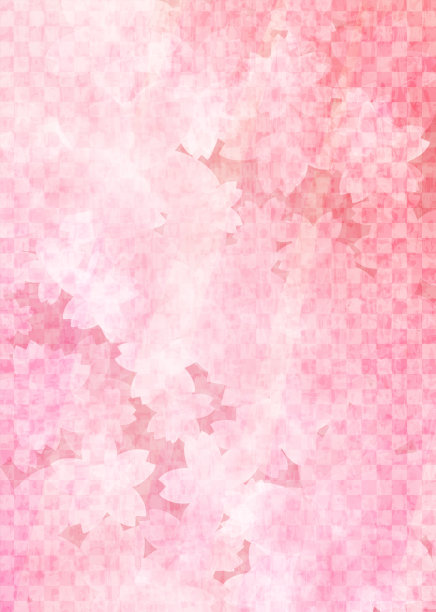 格子图案。粉色春天背景插图格子图案。图片下载