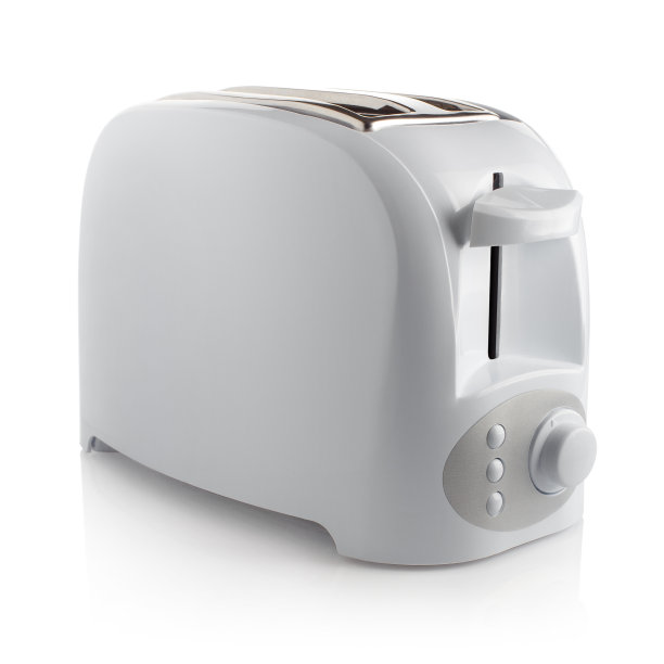 白面包机在白面包上图片下载