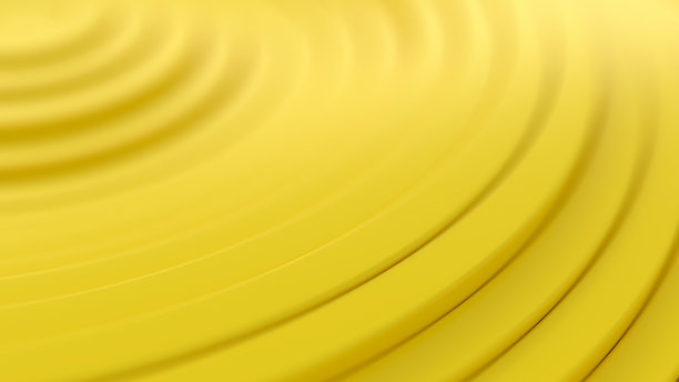 黄圈涟漪效应图片下载