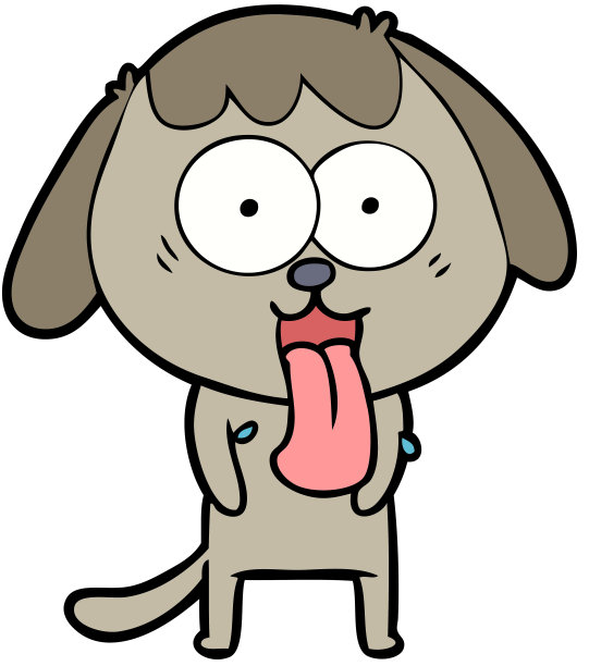 可爱的卡通狗图片下载