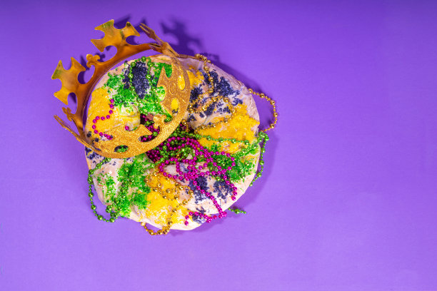 狂欢节的国王蛋糕图片下载