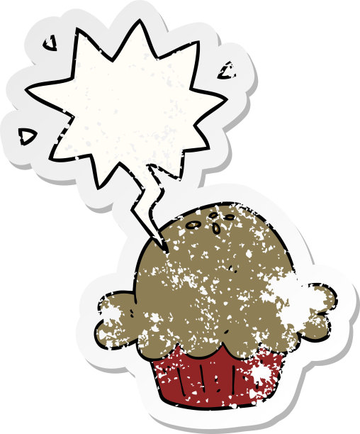 卡通派带语音泡泡心疼心疼老贴纸图片下载