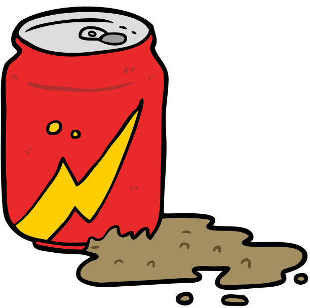 卡通汽水罐图片下载