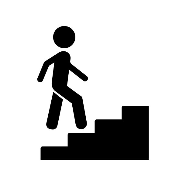 楼上的图标标志。职业的象征。平面设计。矢量插图。图片下载