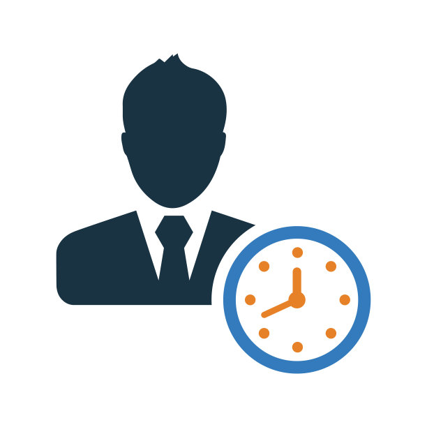 准时，时间表图标。图片下载