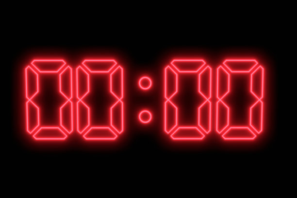 午夜数字显示图片下载