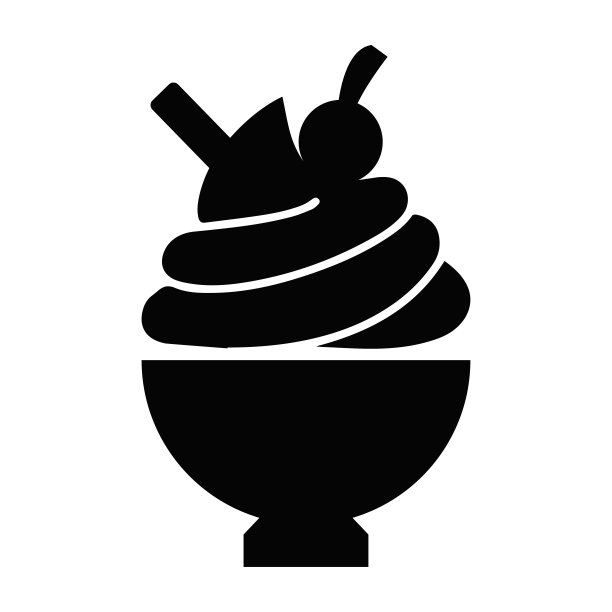 杯子，冰淇淋图标图片下载