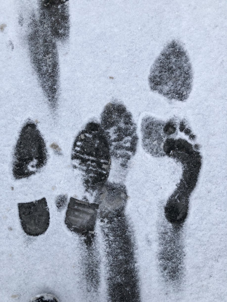 人类的脚印图片下载