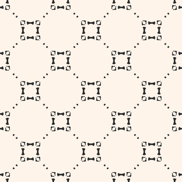 矢量网格纹路无缝，单色几何纹理微妙图片下载