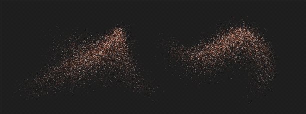 喜马拉雅盐飞溅，粉红色飞盐，糖身体磨砂俯视图。逼真的坠粉图片下载