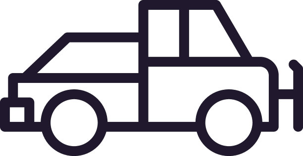 农场和农业标志。可编辑的笔画黑色细线。完美的网站，用户界面，广告，商店，商店。潮流矢量图标的卡车图片下载