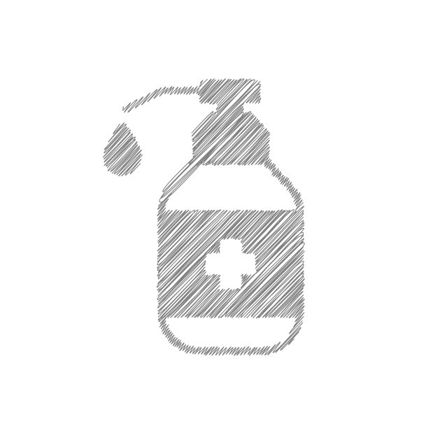 药瓶白色素描矢量图标4。矢量符号的移动应用程序和网站图片下载