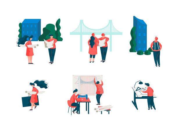 男女建筑师设计项目和图片下载