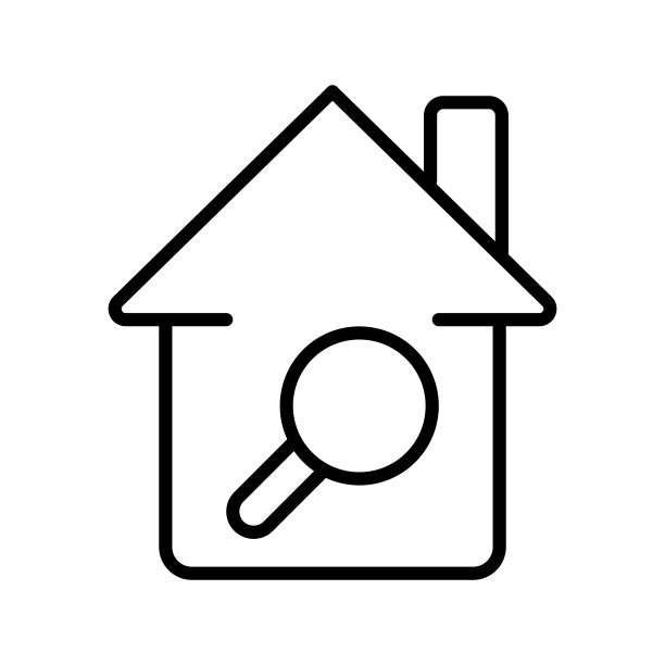买房子套图标。购物车，文件，协议，位置，放大镜，指针。经营理念。白色背景上的矢量线图标图片下载