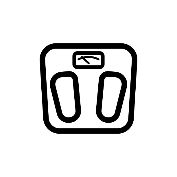 体重线图标。羽毛，轻盈，鳞片，技术，，运动，适当的营养，饮食，挑战，马拉松。健康的概念。矢量黑线图标在白色背景图片下载