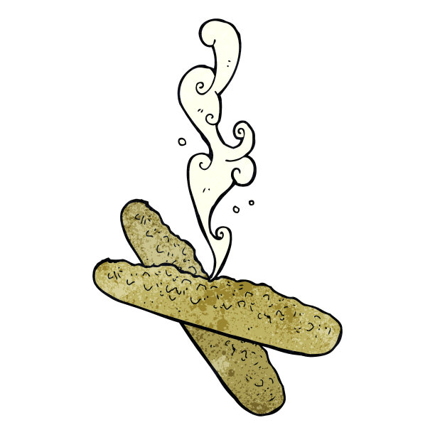 卡通现烤面包图片下载