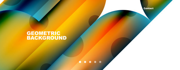 金属光泽的流体颜色与几何图片下载