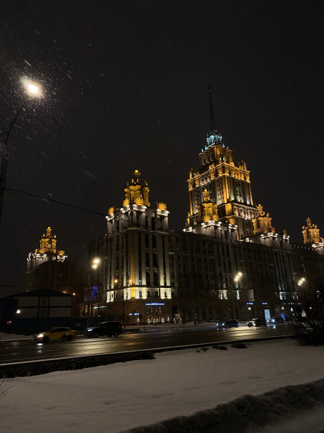 莫斯科的街道图片下载