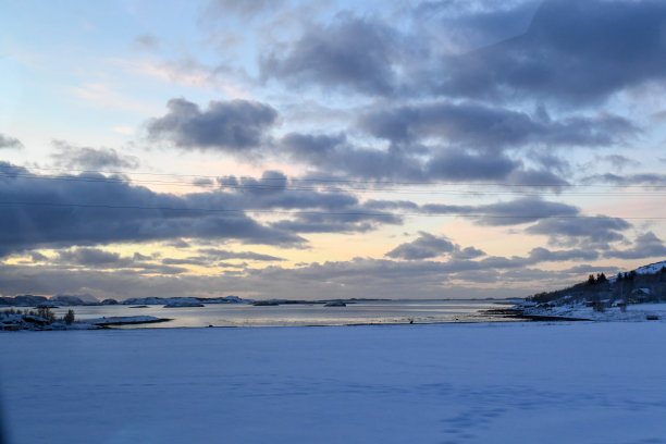 冬天的挪威北极图片下载