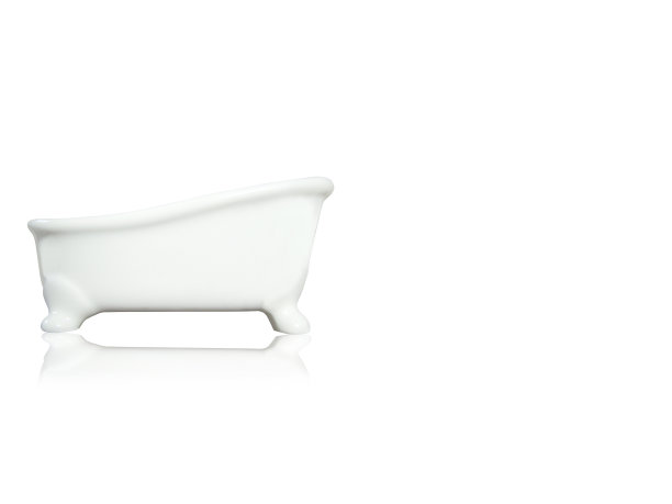 复古白色浴缸图片下载