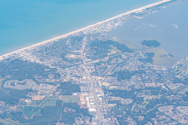 开普梅县海滩的航拍照片图片下载