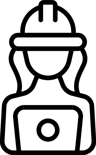 女工程师图标概述人工作图片下载