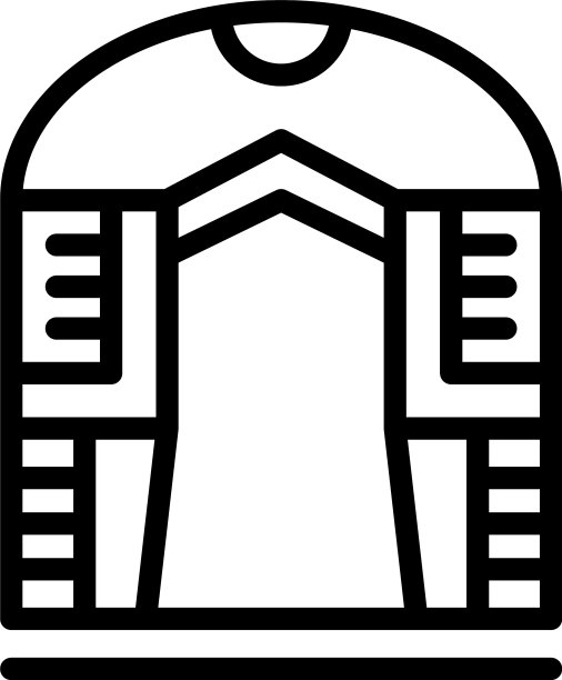 木制凉亭图标勾勒出屋亭图片下载