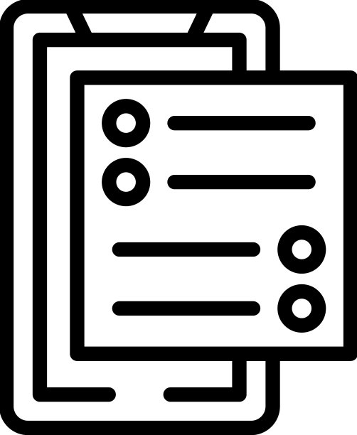 智能手机上的金融图标概述图片下载