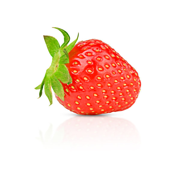 红莓草莓。图片下载