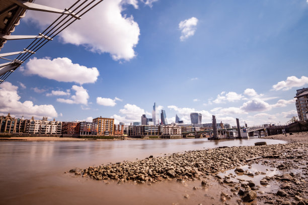 英国伦敦千禧桥图片下载