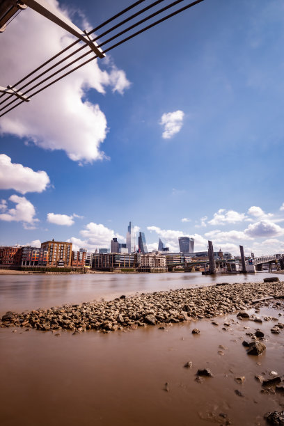 英国伦敦千禧桥图片下载