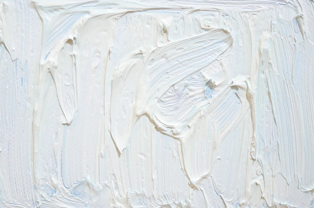 白色丙烯画笔绘画背景。图片下载