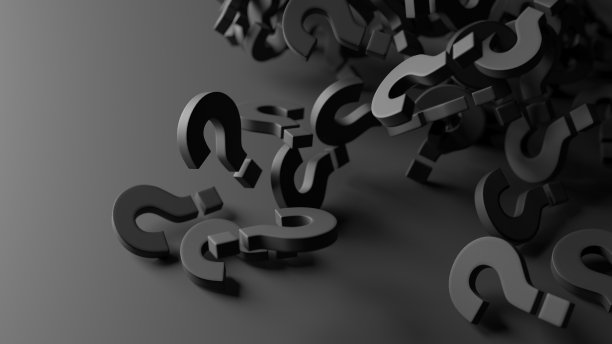 问号堆。问题解决方案概念图片下载