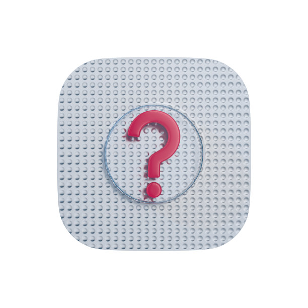 问题在平板吸塑包装上的白色背景。孤立的3D插图图片下载