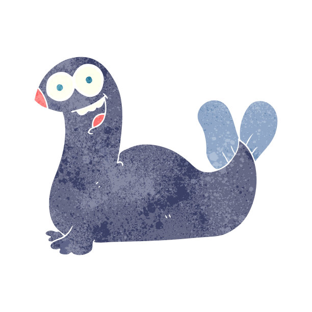 写意复古卡通印章图片下载