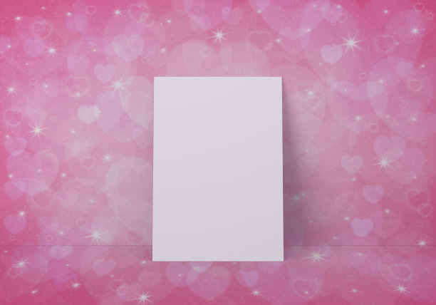 情人节概念，3D渲染图片下载