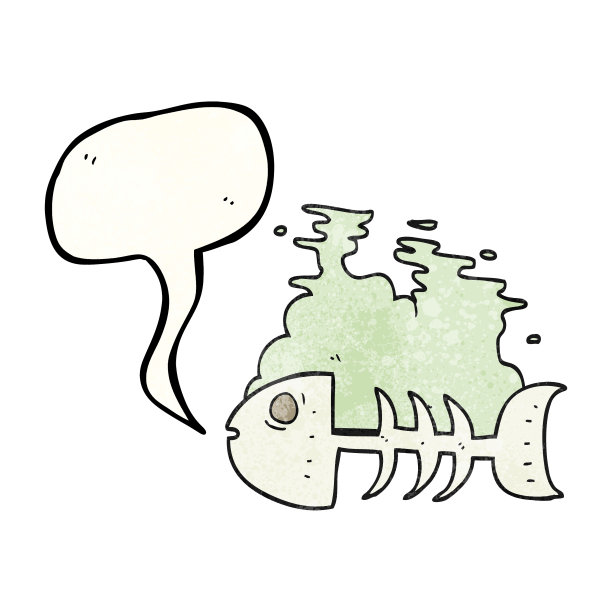 徒手语音泡泡纹理卡通鱼骨图片下载