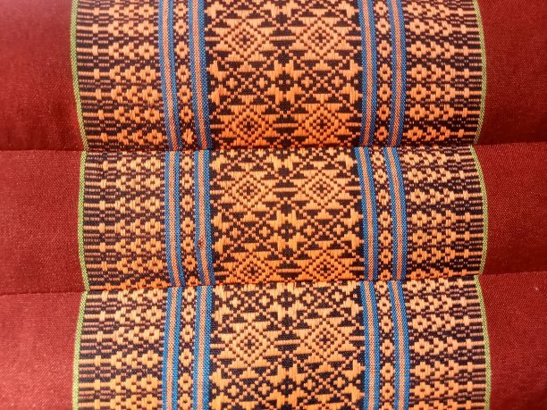 泰国织物图案抽象平面设计说明背景纹理图片下载