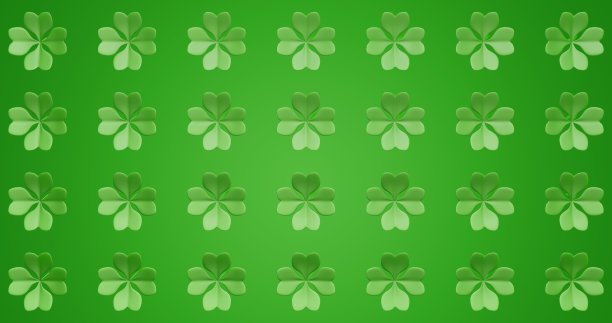 帕特里克。有很多四叶草图片下载