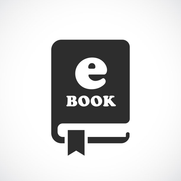 电子书矢量象形图，电子书图标图片下载