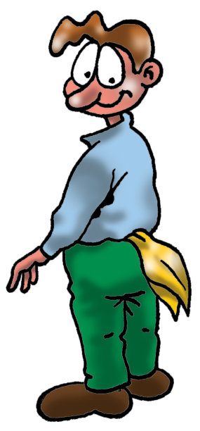 带手帕的孩子图片下载