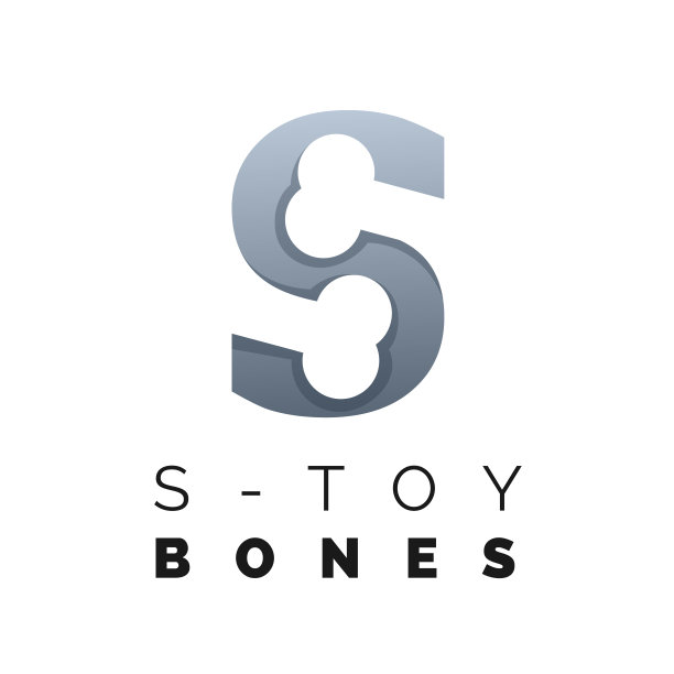 创意设计首字母字母狗骨矢量模板图片下载