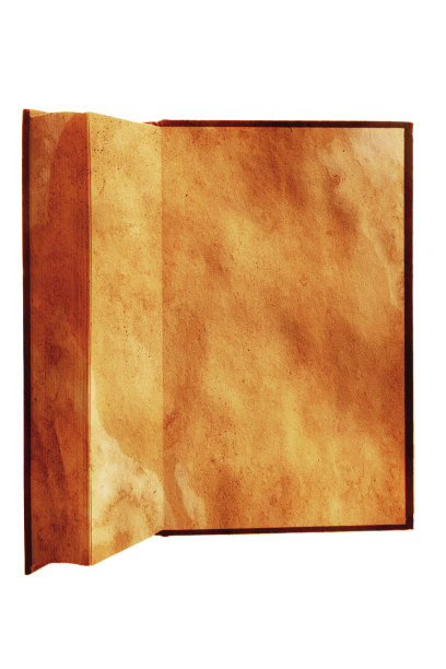 打开书。孤立在白色上。设计师模板图片下载