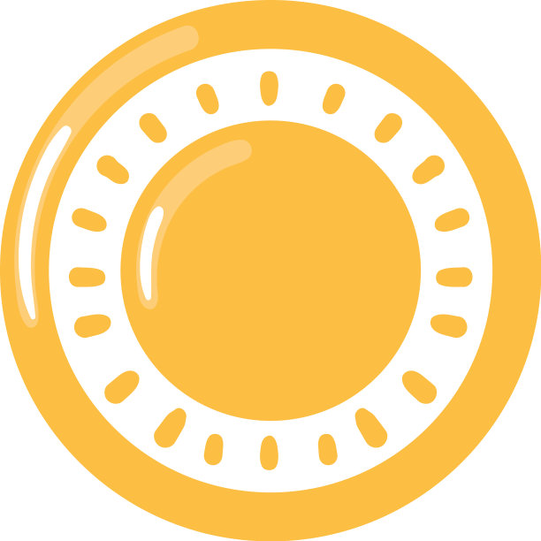 太阳隔离图标图片下载