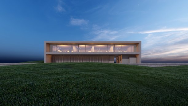 建筑三维效果图图片下载