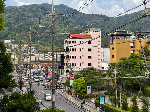 卡都，普吉岛，泰国，街景，芭东海滩附近图片下载