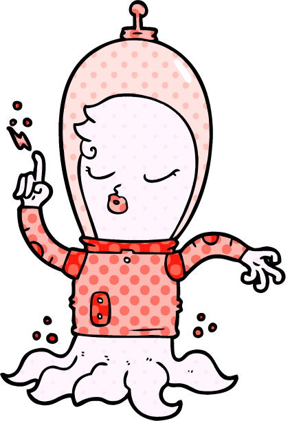 可爱的卡通外星人图片下载